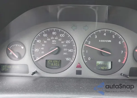 2003 Volvo S80 2.9 from USA, damaged, VIN YV1TS92D931309583